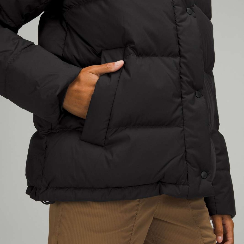 Lululemon Wunder Puff Jacket Black Like New - Picture 5 of 13